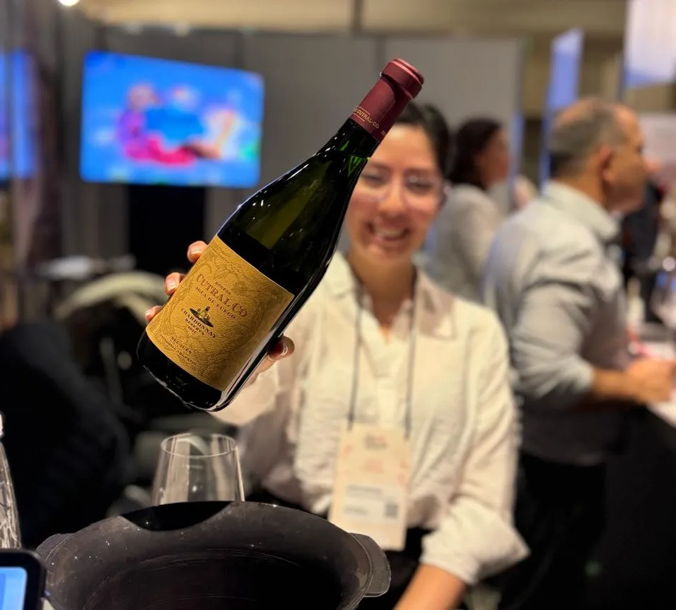 Presentación de vinos de Bodega Cutral Co en Expo Vinos & Negocios 2026