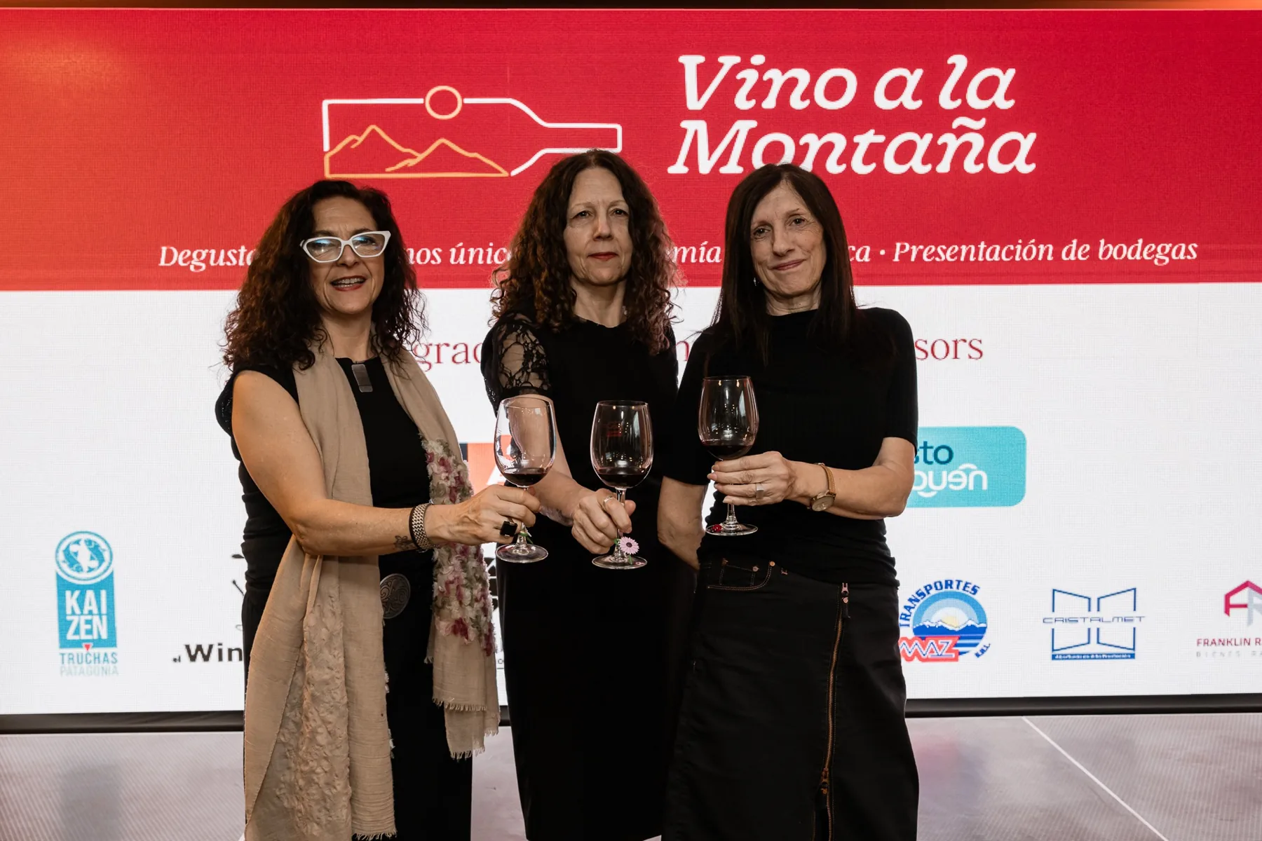 Protagonistas del encuentro de vinos patagónicos